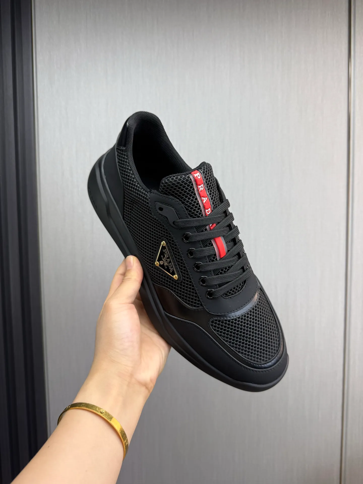 Factory price 620💰 [PRADA] Official website synchronizes new models, high-quality shipments ✔️Hot sale🔥 Original cowhide + cowhide lining, 1🆚1 replica, original bottom, 38-45 (men's 45 is custom-made and cannot be returned)
